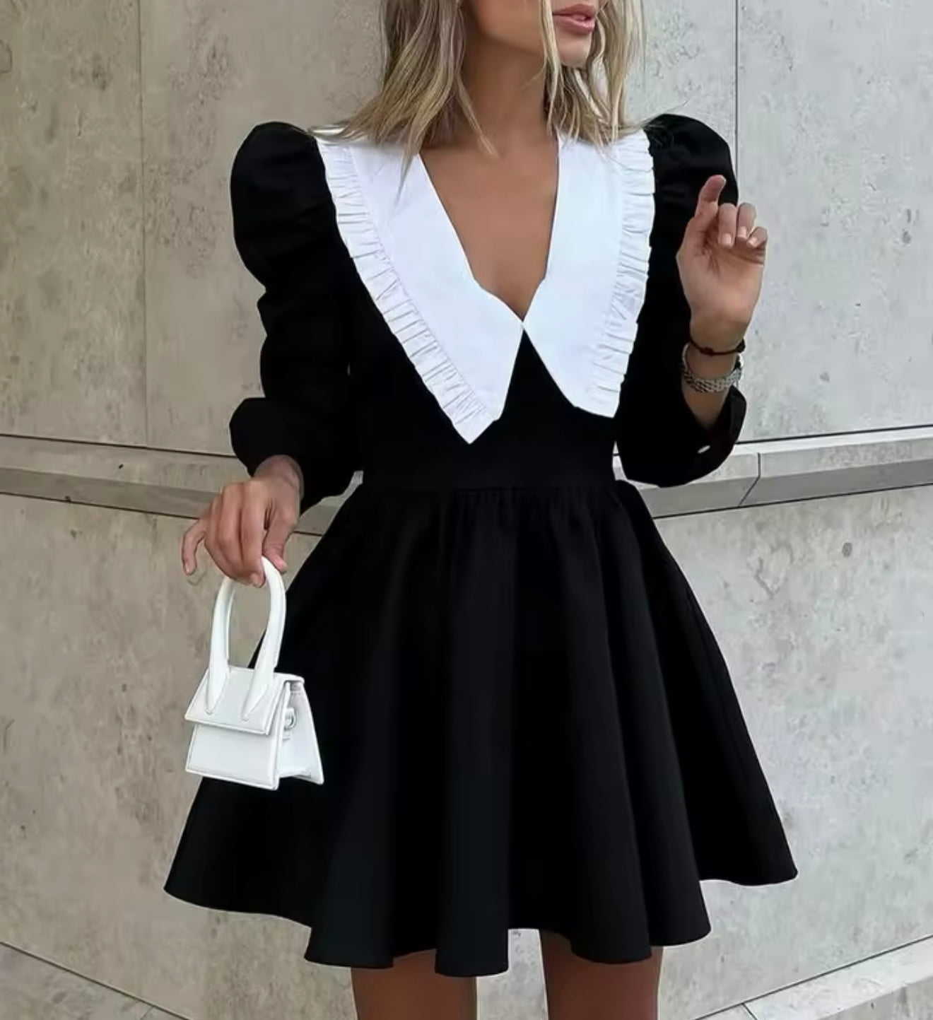 Black & White  short dress