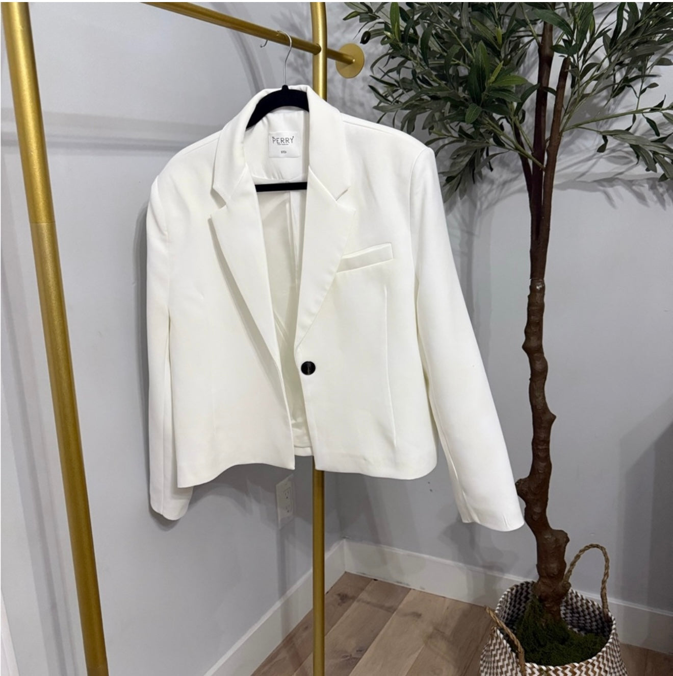White Blazer